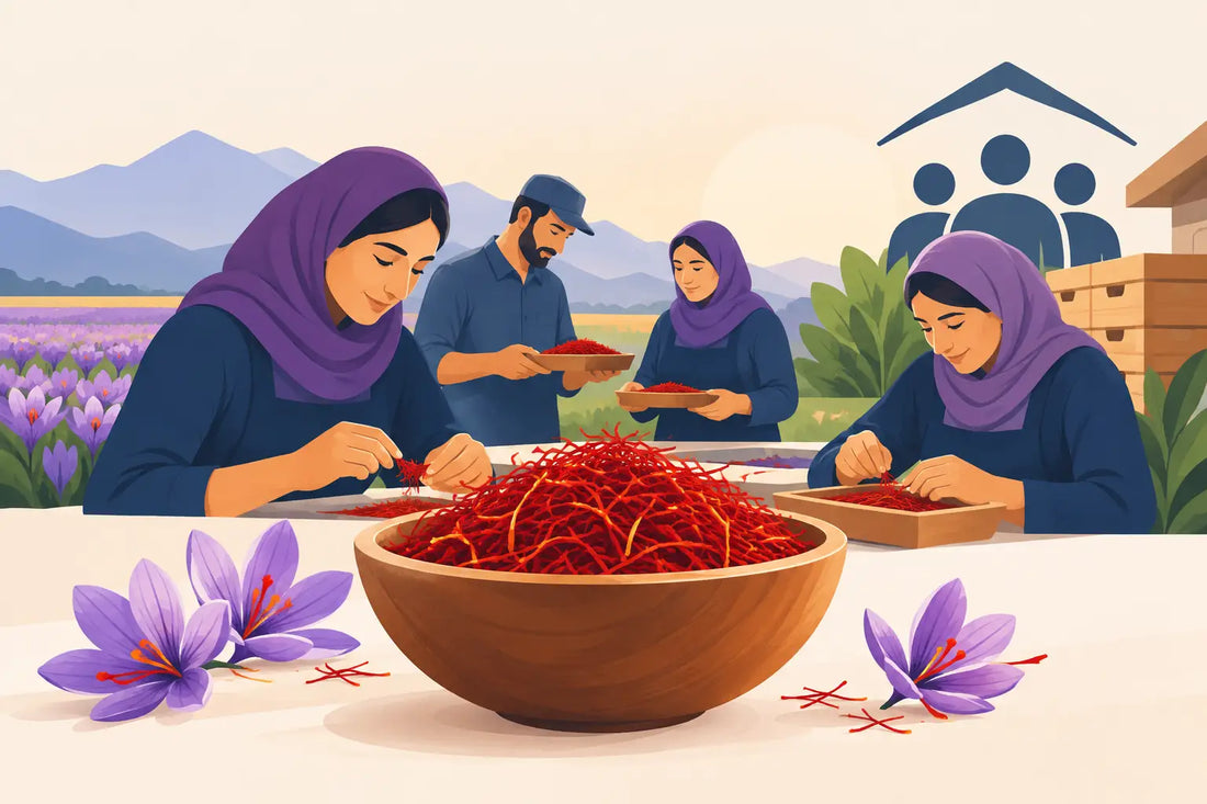 How Saffron Cooperatives Protect Every Thread