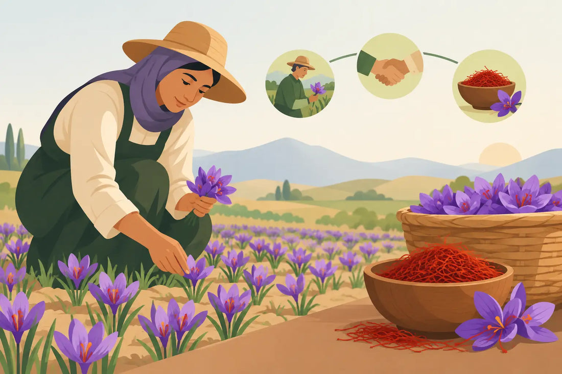 Farmer Led Sourcing Makes Saffron Matter