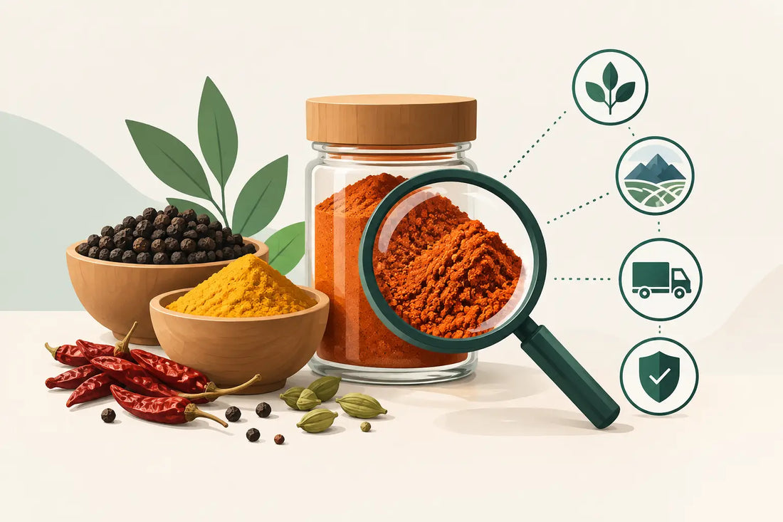 Spice Transparency Starts With What You Can Prove