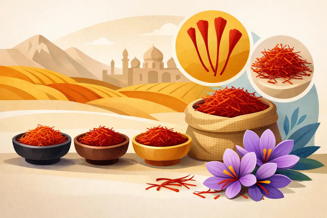Afghan Saffron Grades and Premium Quality