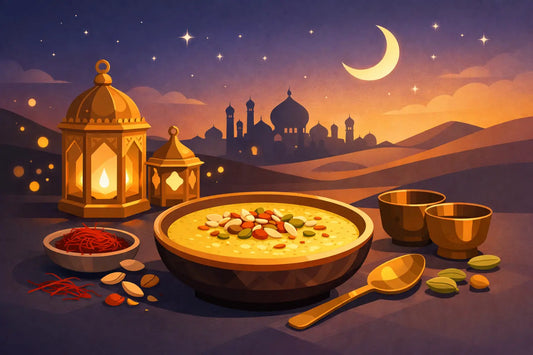 Saffron Firni Dessert Recipe for Golden Nights