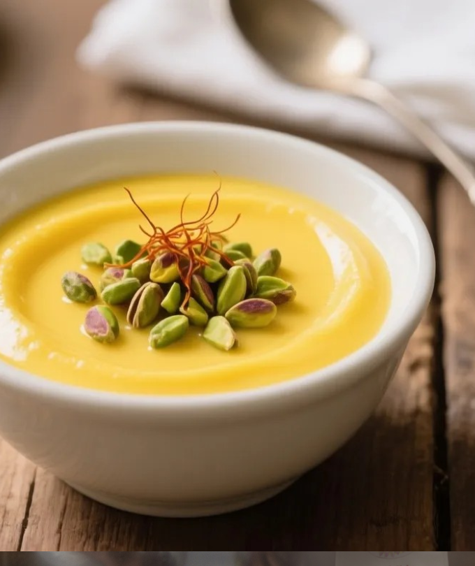 Divine Saffron – Premium Saffron Firni Corn Starch Mix | Gluten-Free, Multiple Award-Winning | Perfect for Baking, Desserts, Gravies & Sauces | 16 oz (456 g), 56 Servings