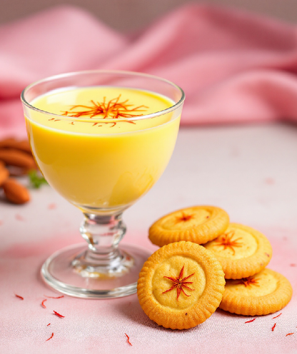 Divine Saffron – Premium Saffron Firni Corn Starch Mix | Gluten-Free, Multiple Award-Winning | Perfect for Baking, Desserts, Gravies & Sauces | 16 oz (456 g), 56 Servings